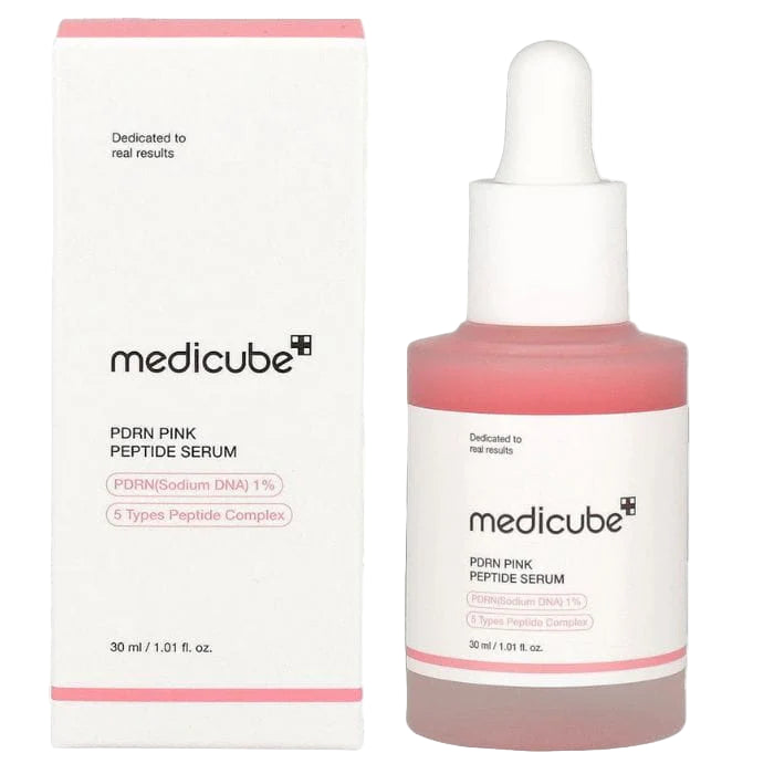 Medicube PDRN Pink Peptide Serum – 30ml | GlowTok