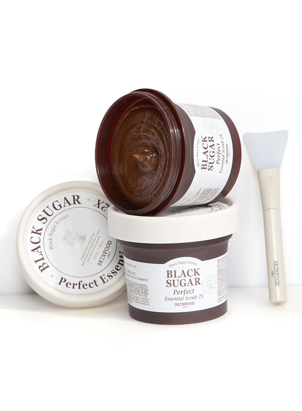 Skinfood Black Sugar Perfect Essential Scrub – 210g