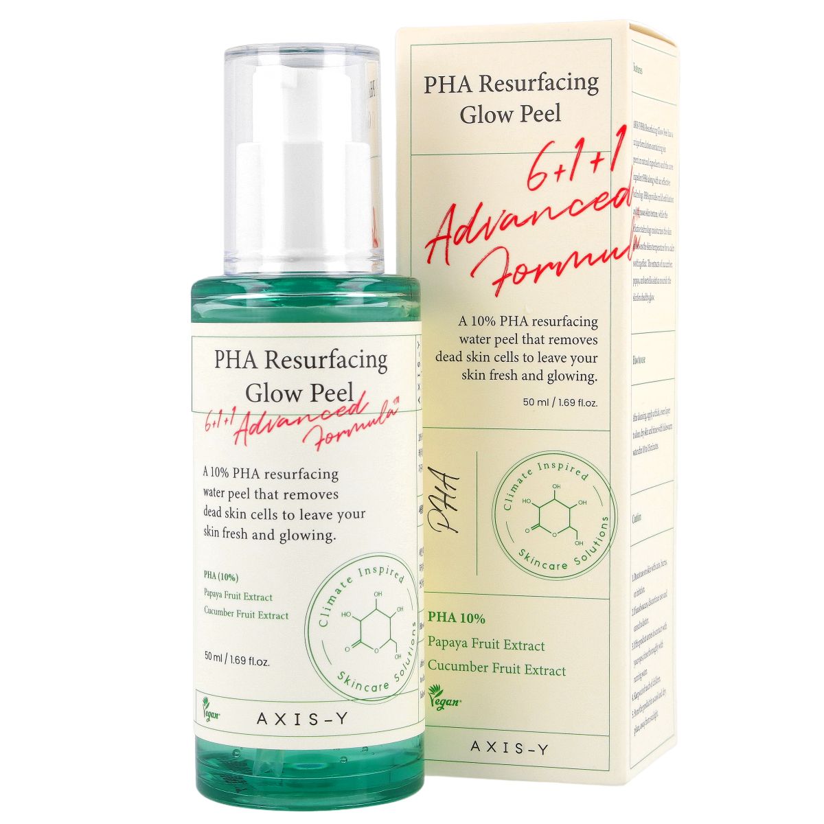 AXIS-Y PHA Resurfacing Glow Peel – 50ml