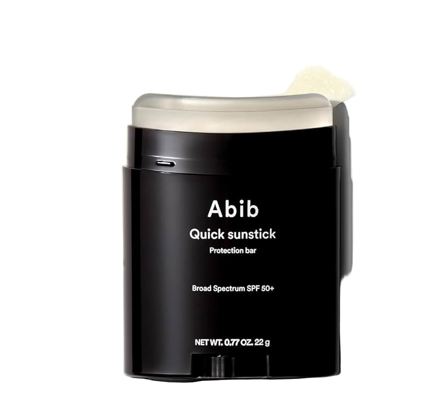 Abib Quick Sunstick Protection Bar 22g in white stick packaging.