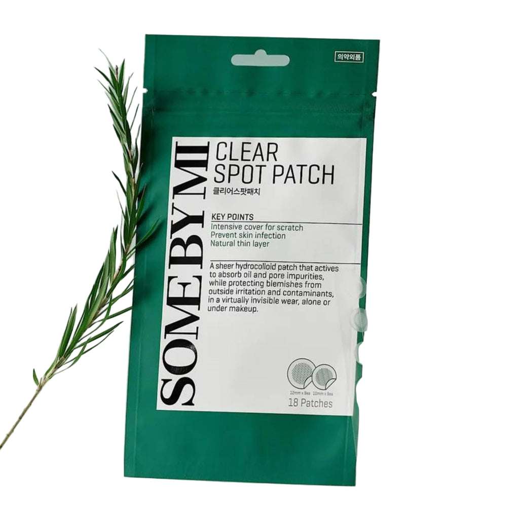 GlowTok Green package of Some By Mi Clear Spot Patch with text on a white background